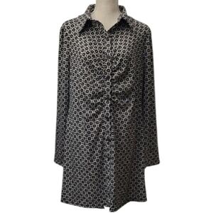 Cato Monochrome Floral Dress